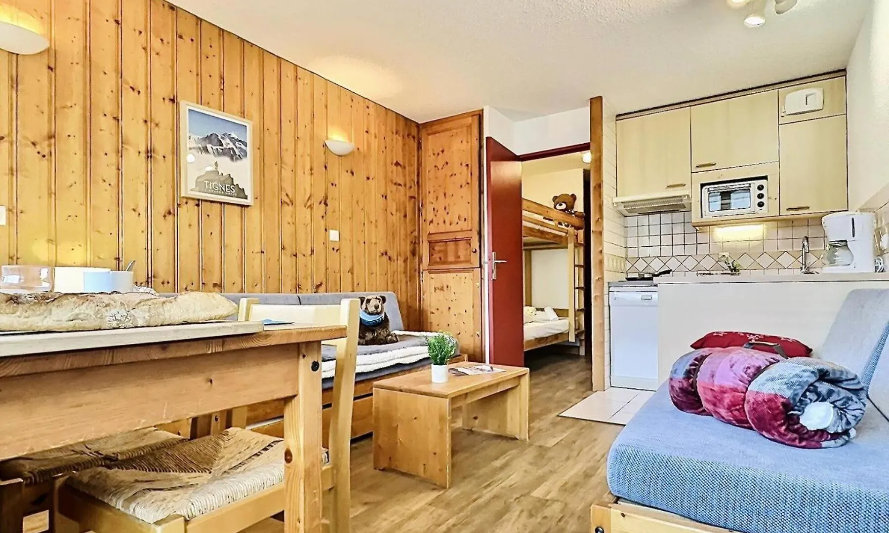 Residence Home Club - Studio 4 Personnes + Parking Au Coeur Du Lavachet Mae-2954 Tignes